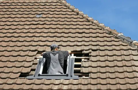 Pose de velux - Margency